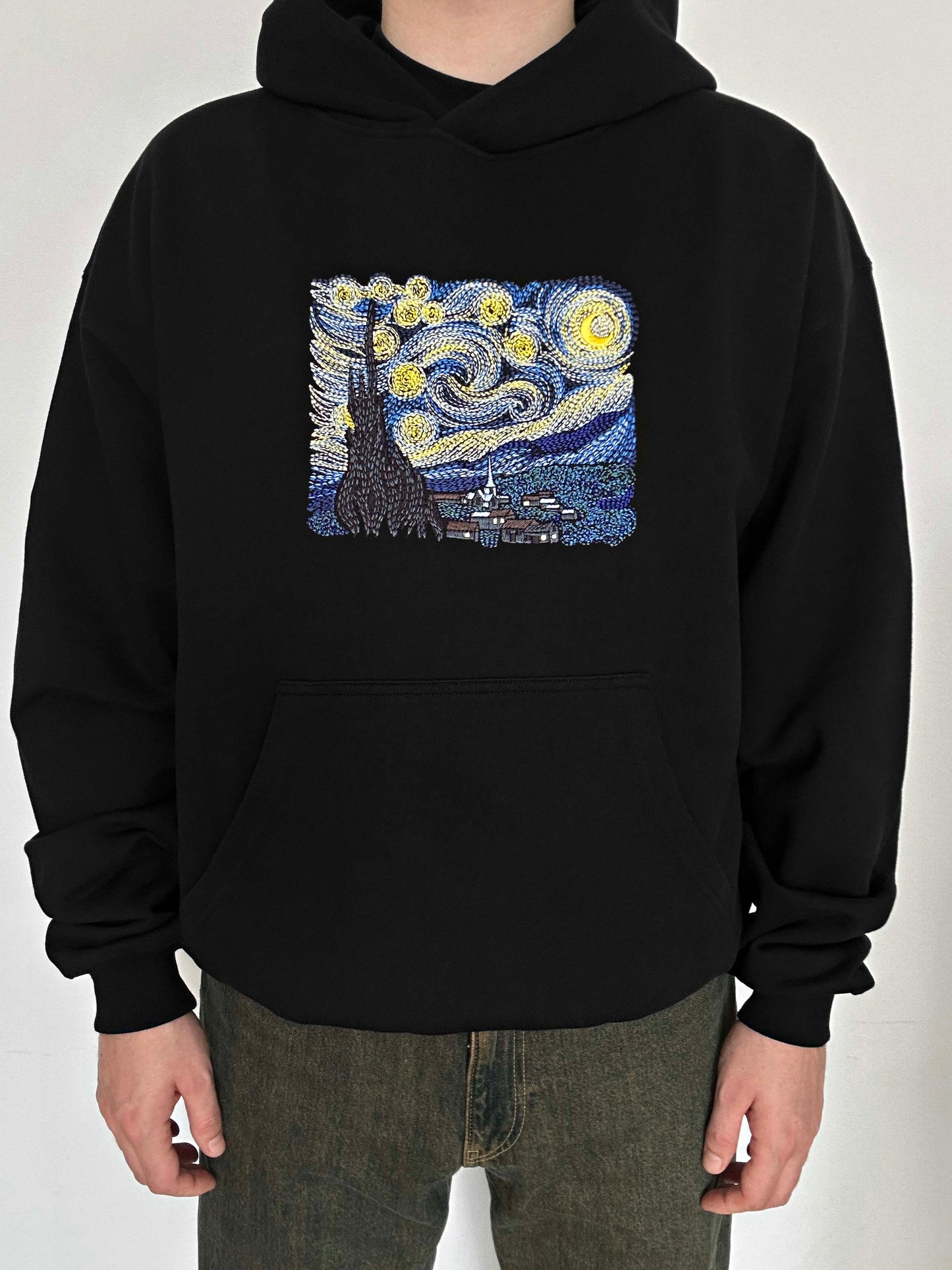 The Starry Night Renaissance Art Hoodie