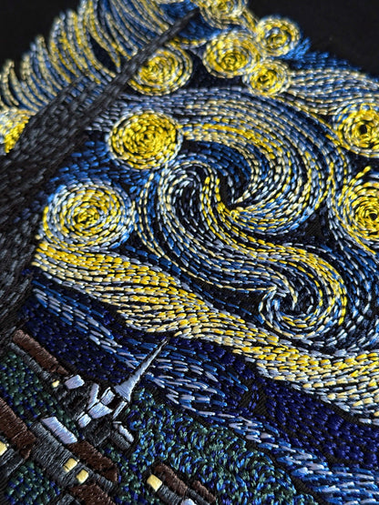 The Starry Night Renaissance Art Hoodie