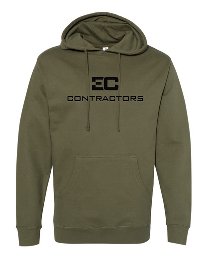 EC Contractors - Hoodie / Military Green