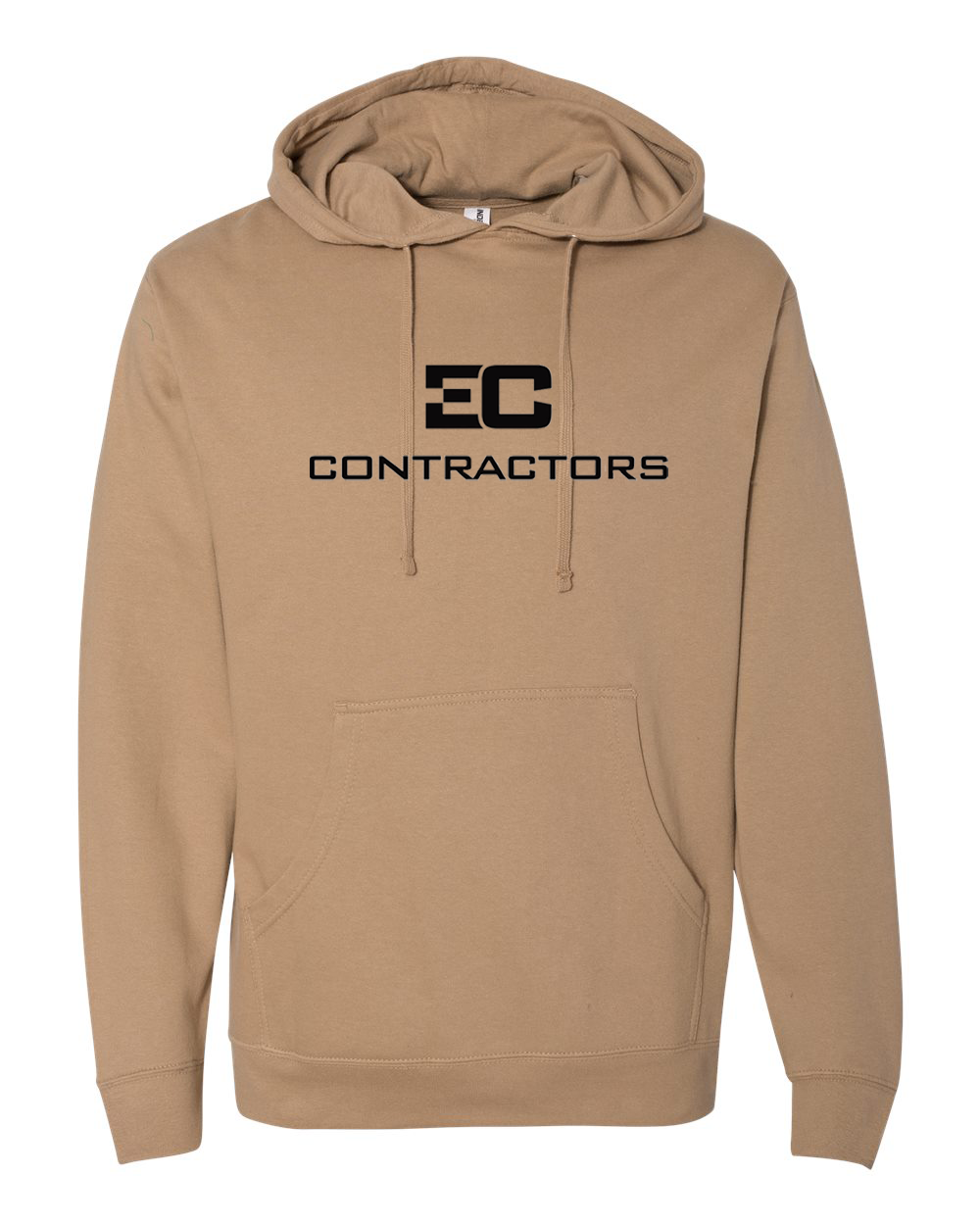 EC Contractors - Hoodie / Tan