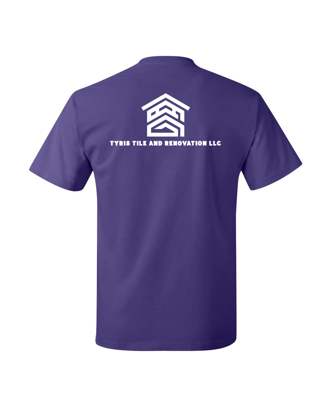 Tyris Tile & Renovation - T-Shirt / Purple