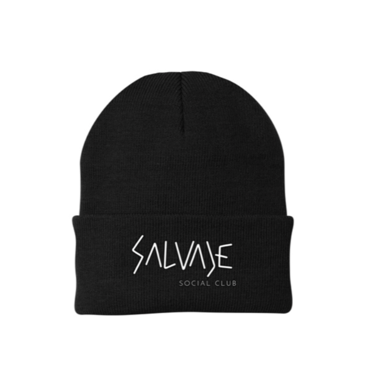 Salvaje Social Club -knit Beanie