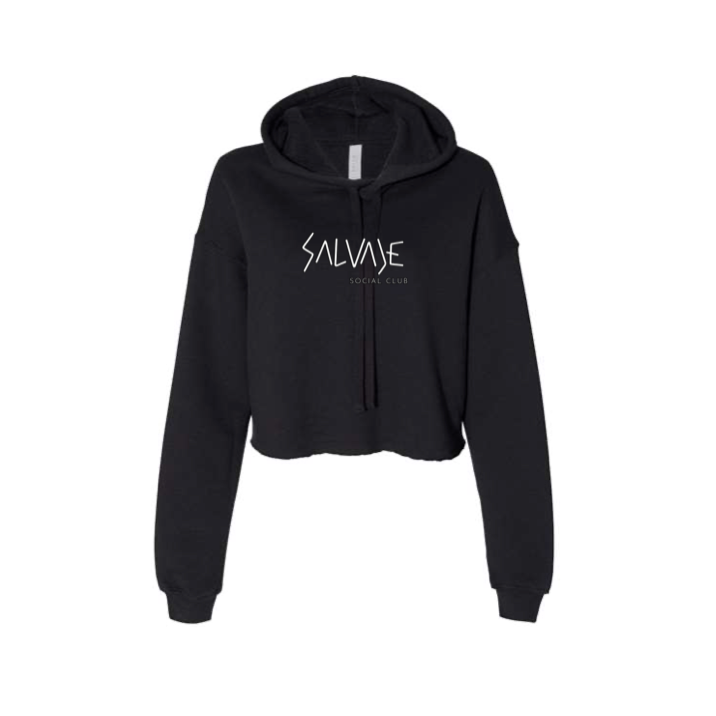 Salvaje social Club - Cropped top hoodie