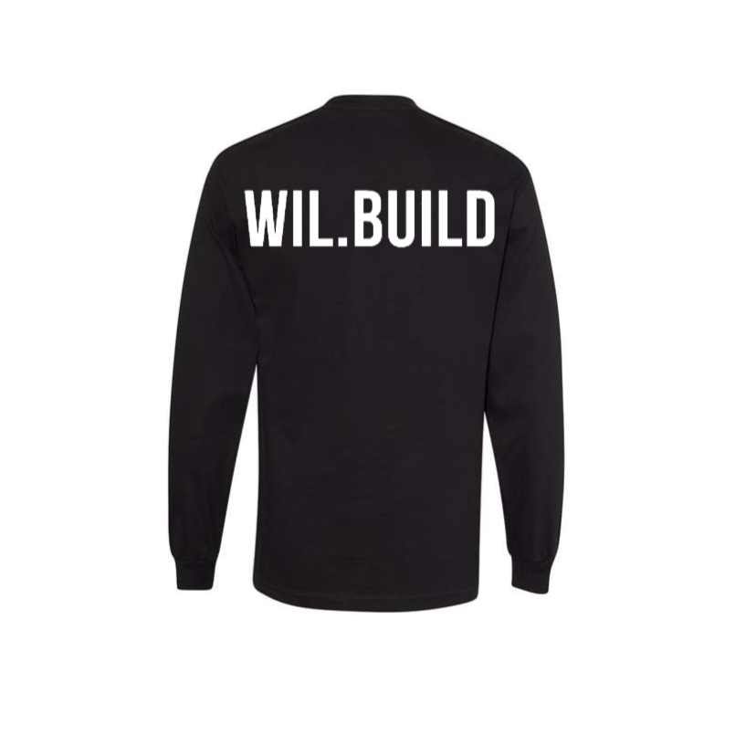 WIL.BUILD - Long Sleeve t-shirt