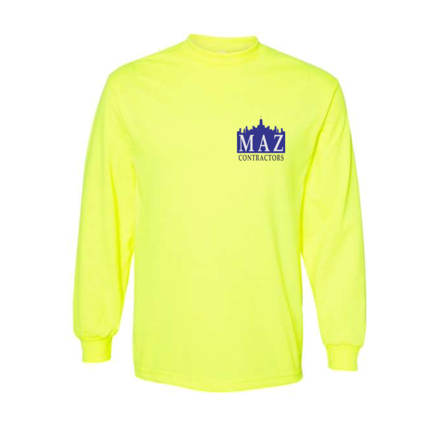 MAZ contractors - Long Sleeve t-shirt